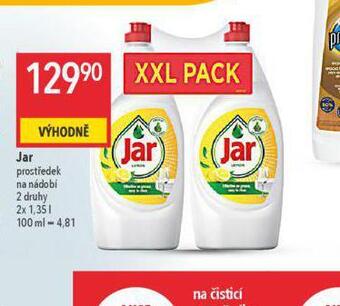 Globus Jar prostředek na nádobí nabídka