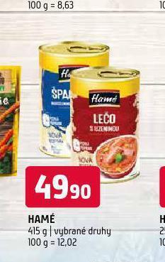 Terno Hamé nabídka