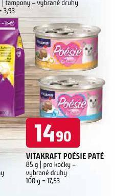 Terno Vitakraft poésie pro kočky nabídka