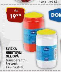 Terno Svíčka hřbitovní nabídka