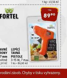 Terno Tavná lepicí pistole nabídka