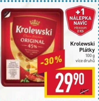 Billa Krolewski Plátky nabídka