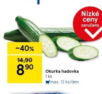 Tesco Okurka hadovka nabídka