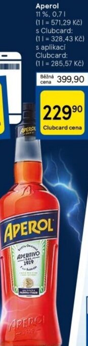 Tesco APEROL nabídka