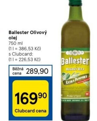 Tesco Ballester Olivový olej nabídka