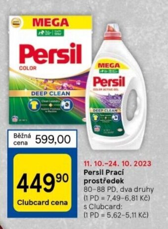 Tesco Persil Prací prostředek nabídka