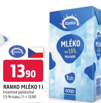Trefa RANKO MLÉKO 1L nabídka