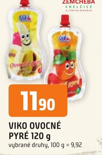 VIKO OVOCNÉ PYRÉ 120 g