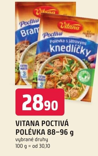Trefa VITANA POCTIVÁ POLÉVKA 88-96 g nabídka