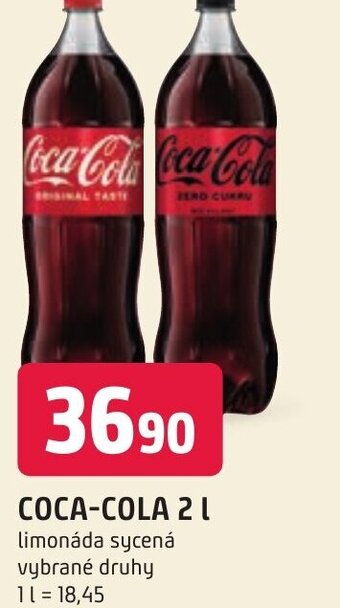Trefa COCA-COLA 2L nabídka