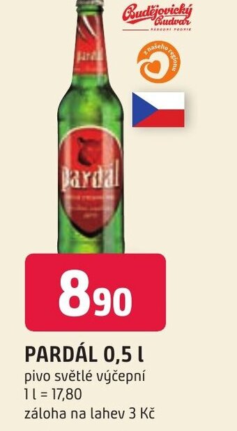 Trefa PARDÁL 0,5 L nabídka