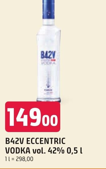 B42V ECCENTRIC VODKA vol. 42% 0,5L
