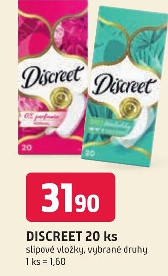 Trefa DISCREET 20 ks nabídka