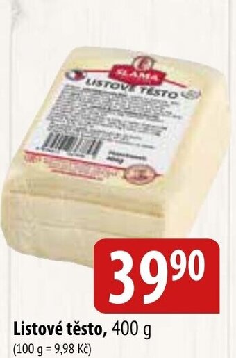 Bala Listové těsto, 400 g nabídka