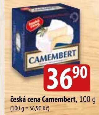 Bala česká cena Camembert, 100 g nabídka