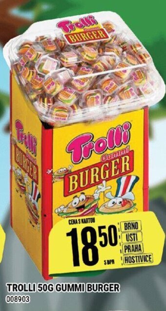 Tamda Foods TROLLI 50G GUMMI BURGER nabídka
