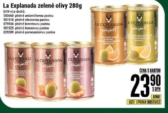 Tamda Foods La Explanada zelené olivy 280g nabídka