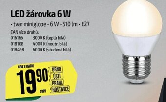 Tamda Foods LED žárovka 6 W nabídka