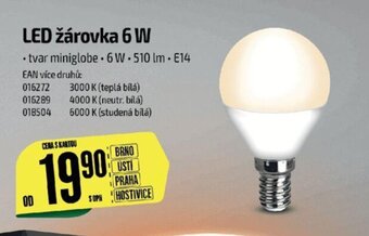 Tamda Foods LED žárovka 6 W nabídka