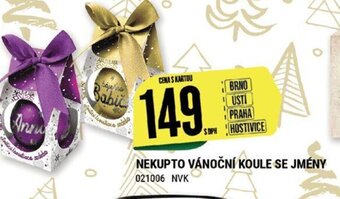 Tamda Foods NEKUPTO VÁNOČNÍ KOULE SE JMÉNY nabídka