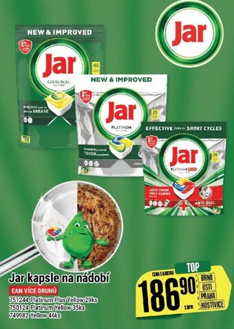 Tamda Foods Jar kapsle na nádobí nabídka