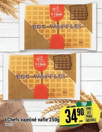 Tamda Foods LChefs vaječné vafle 250g nabídka