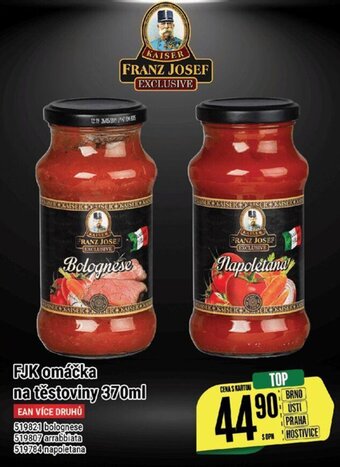 Tamda Foods FJK omáčka na těstoviny 370ml nabídka