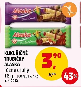 Penny Market KUKUŘIČNÉ TRUBIČKY ALASKA nabídka