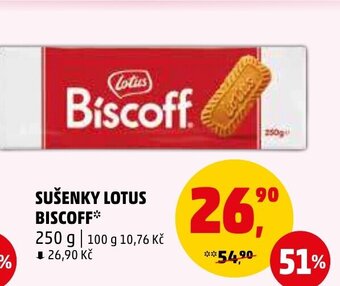 SUŠENKY LOTUS BISCOFF