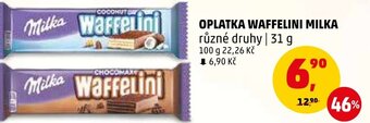 Penny Market OPLATKA WAFFELINI MILKA nabídka