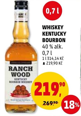Penny Market WHISKEY KENTUCKY BOURBON nabídka