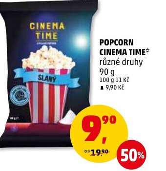 Penny Market POPCORN CINEMA TIME nabídka