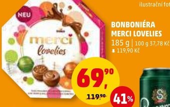 Penny Market BONBONIÉRA MERCI LOVELIES nabídka