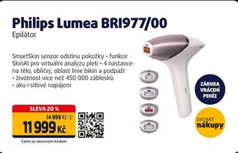 Datart Philips Lumea BRI977/00 Epilátor nabídka