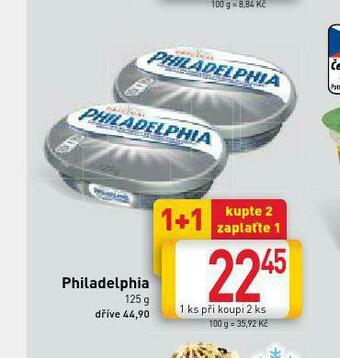 Billa Philadelphia nabídka