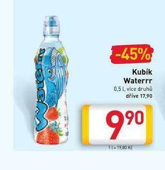 Billa Kubík waterrr nabídka