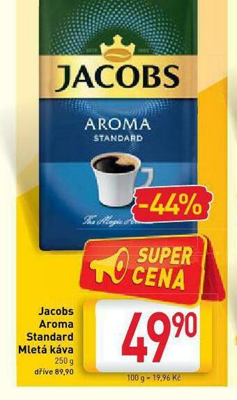 Billa Káva jacobs nabídka