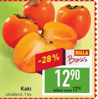 Billa Kaki nabídka