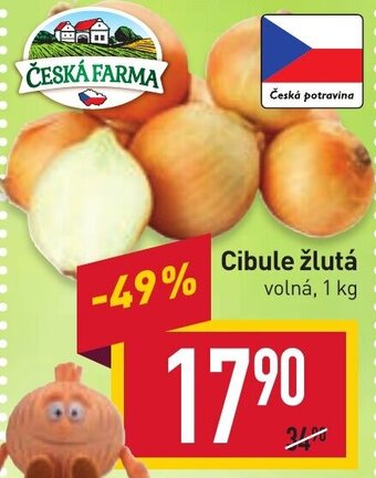 Billa Cibule žlutá nabídka