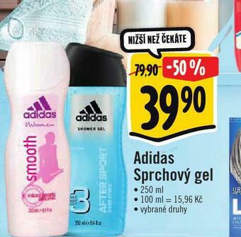 Albert Adidas sprchový gel nabídka