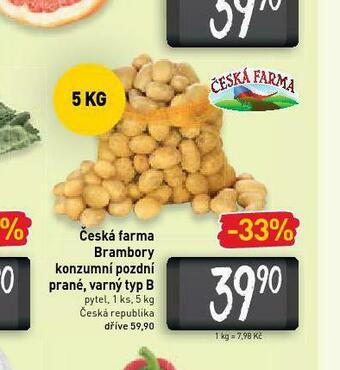 Billa Brambory nabídka