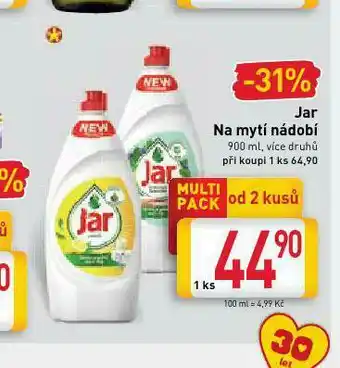 Billa Jar na mytí nádobí nabídka