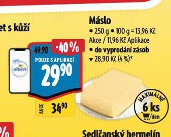 Albert Máslo nabídka