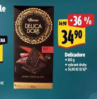 Albert Delicadore čokoláda nabídka