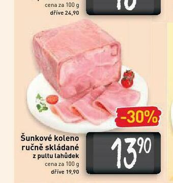 Billa Šunkové koleno nabídka