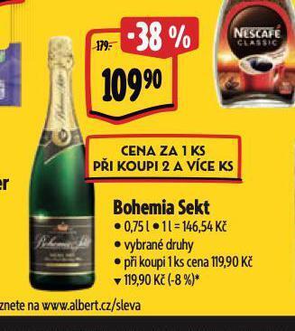 Albert Bohemia sekt nabídka
