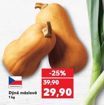 Kaufland Dýně máslová nabídka