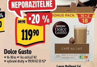 Albert Kávové kapsle dolce gusto nabídka
