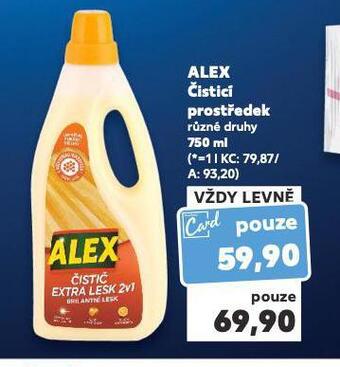Kaufland Alex čistící prostředek nabídka