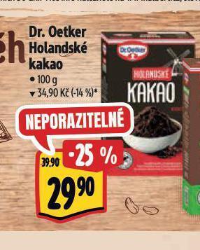 Albert Holandské kakao nabídka